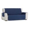 Bankbeschermer-Geo-Blauw Bankbeschermer Geo Quilt Blauw