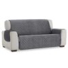 Bankbeschermer Velvet Quilt Grijs Bankbeschermer Velvet Quilt Grijs