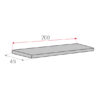 Afmetingen-Geo-Banktopper-200-cm Afmetingen Geo Banktopper