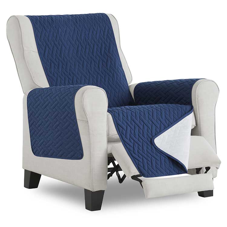 Waterproof-Fauteuilbeschermer-Blauw
