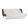 Duo-Quilt-Click-Clack-Ivoor Bankbeschermer Duo Quilts Click Clack Ivoor