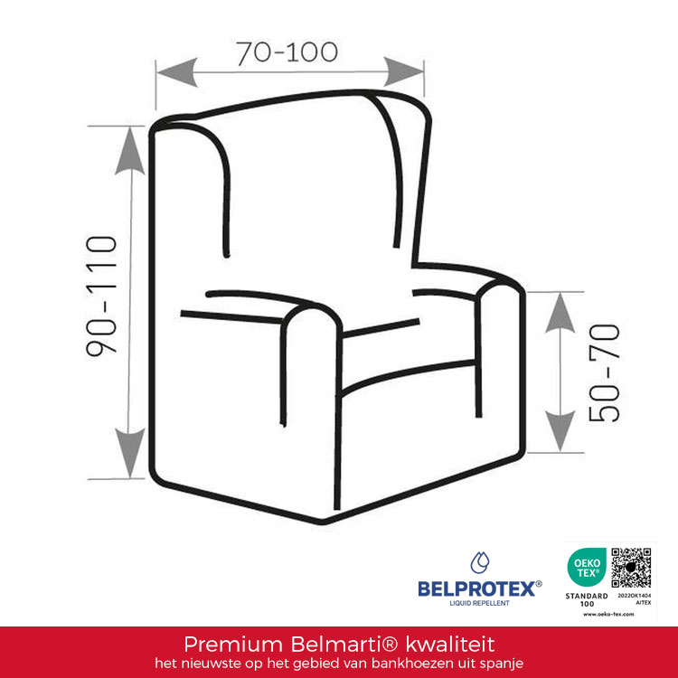 Oorfauteuil Hoes Anza – Luxe bescherming voor jouw favoriete stoel!