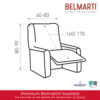 Stoelhoes Anza Relaxfauteuil – Stijlvolle bescherming voor ultiem comfort!