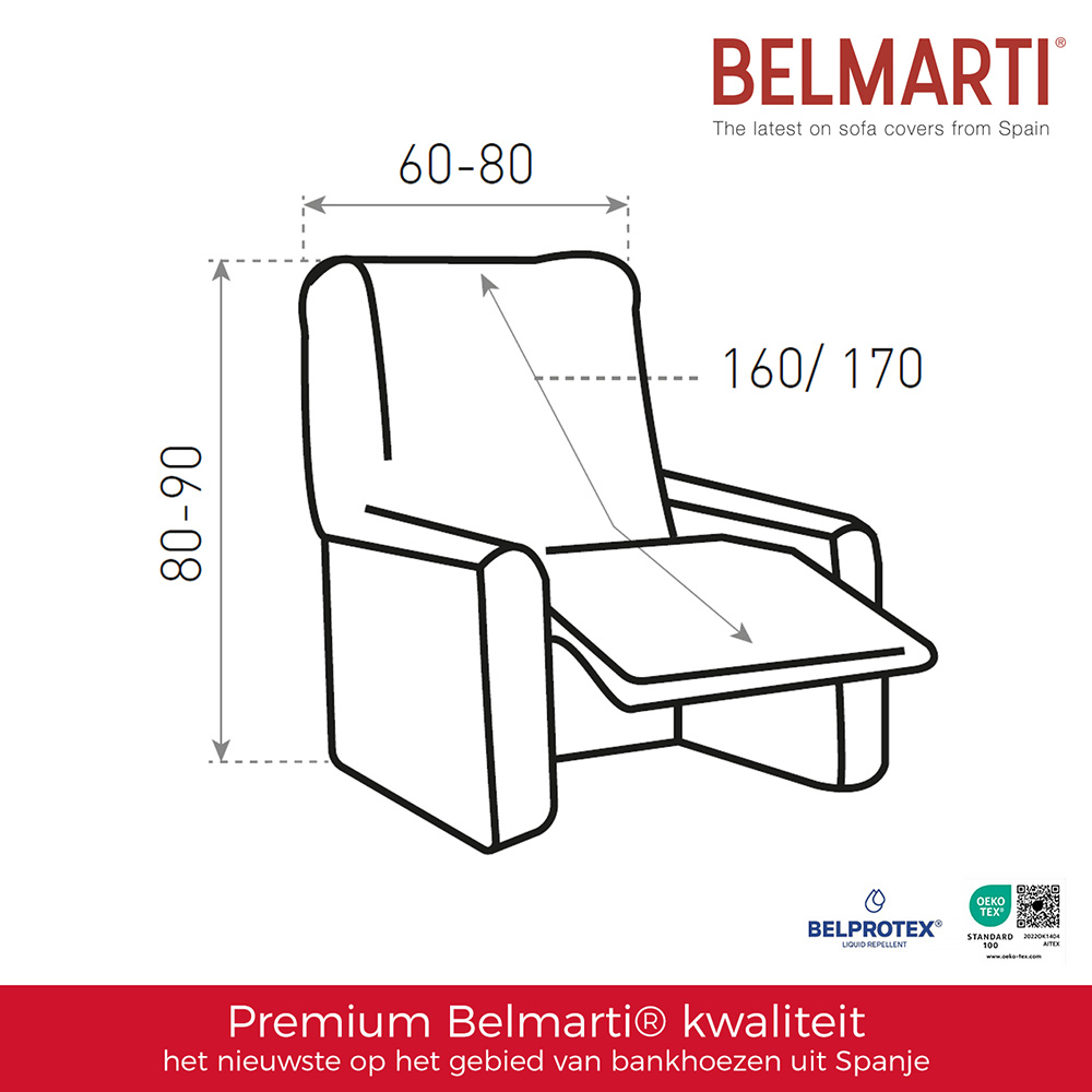 Stoelhoes Anza Relaxfauteuil – Stijlvolle bescherming voor ultiem comfort!