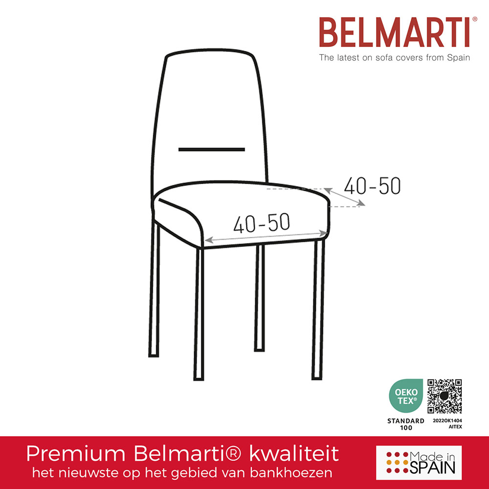 Stoelhoes Anza Hoge Rugleuning – Luxe bescherming voor je eetkamerstoelen!