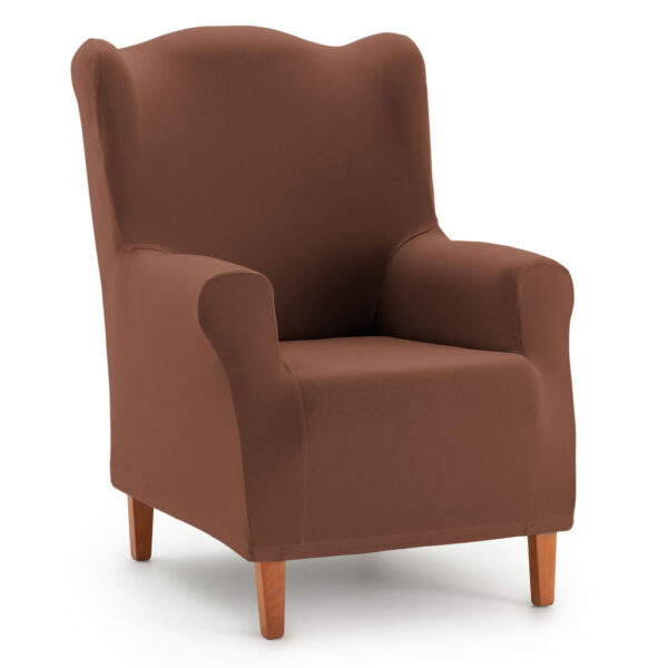 2-delige hoes voor oorfauteuils, fauteuils, fauteuils, effen, jacquard, verdikt, beschermhoes, overtrek, stoelhoes, strandmon tijger, stoelhoes met armleuning, hoge rugleuning