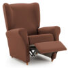 Oorfauteuil-met-relaxfunctie-bruin Recliner Hoes Anza – Luxe bescherming voor jouw relaxstoel!