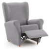 Oorfauteuil-met-relaxfunctie-donkergrijs Recliner Hoes Anza – Luxe bescherming voor jouw relaxstoel!
