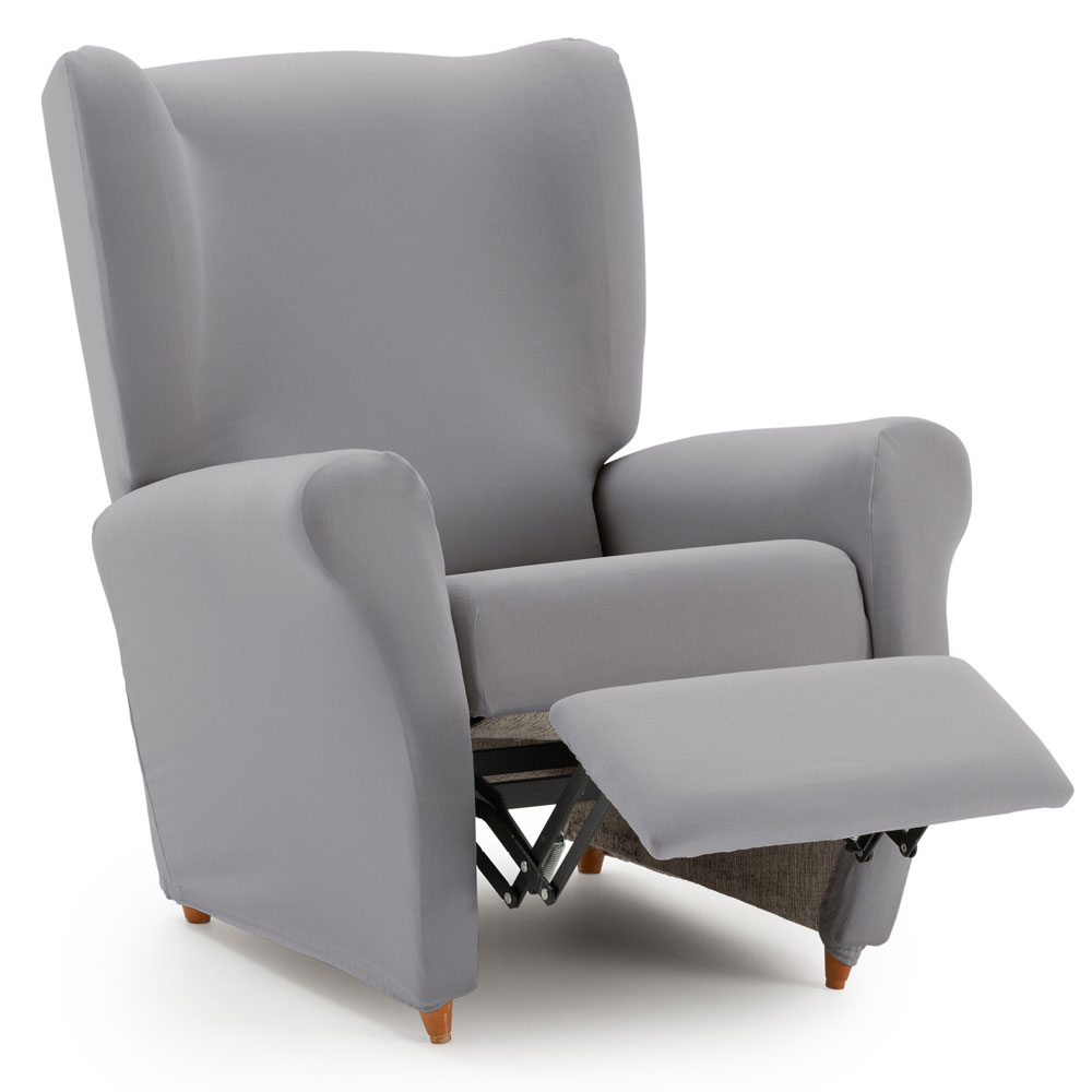 Oorfauteuil-met-relaxfunctie-donkergrijs Recliner Hoes Anza – Luxe bescherming voor jouw relaxstoel!