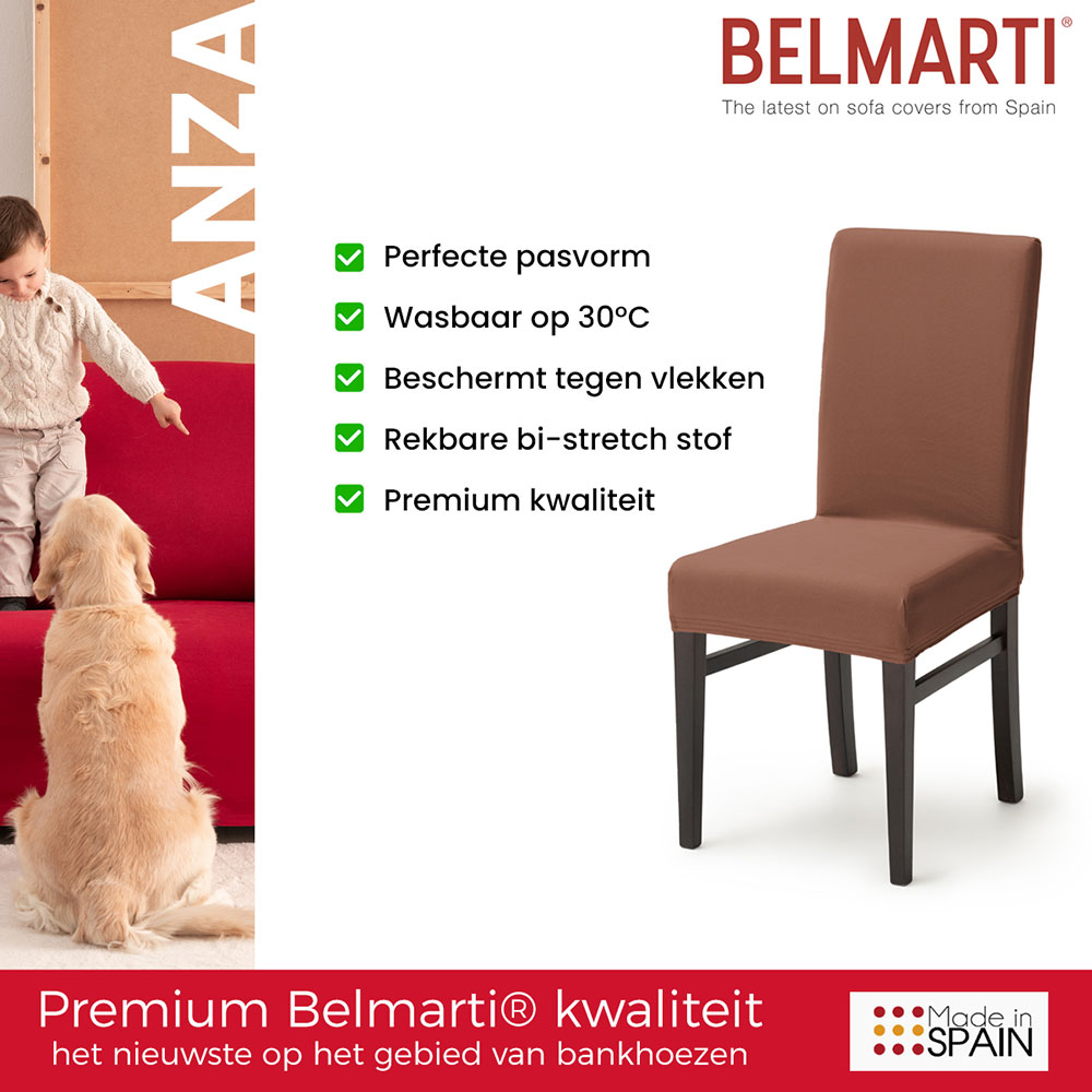 Stoelhoes Anza Hoge Rugleuning – Luxe bescherming voor je eetkamerstoelen!